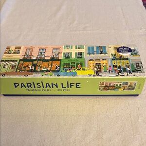 Galison’s “Parisian Life” panoramic 1000-piece puzzle